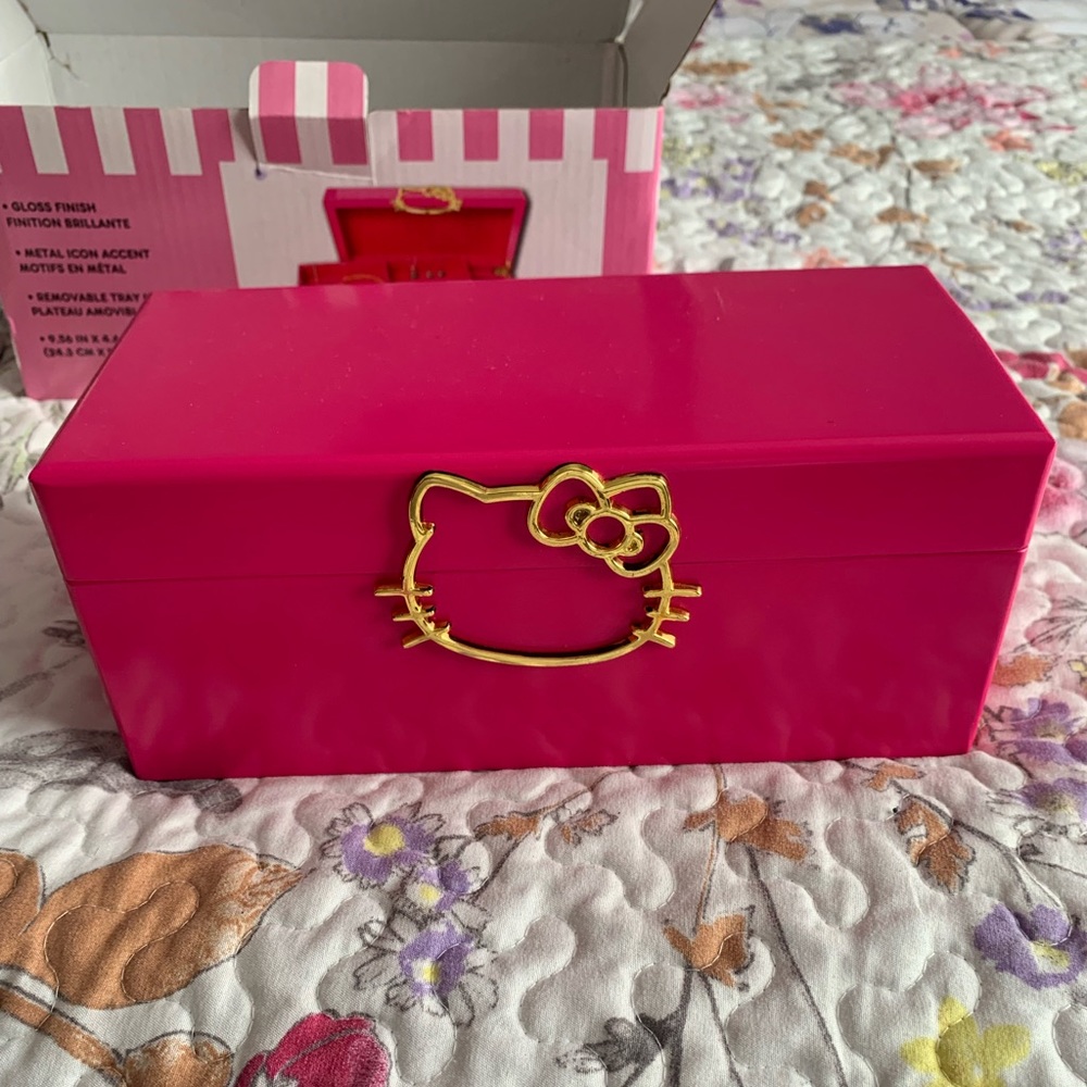 Hello Kitty Two Layer Jewelry Box